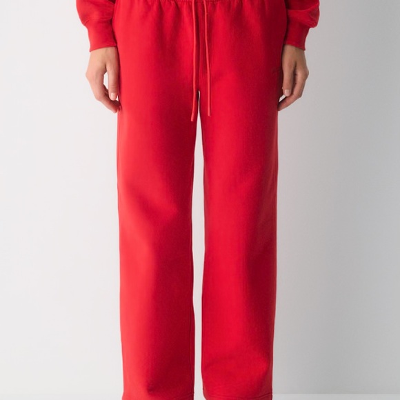 Aritzia Red Track Pants - Picture 3 of 12